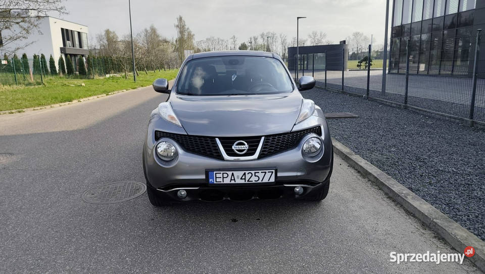 Nissan Juke 15 dCi 2014 Navi Kamera Cofania lakier metallic Pabianice