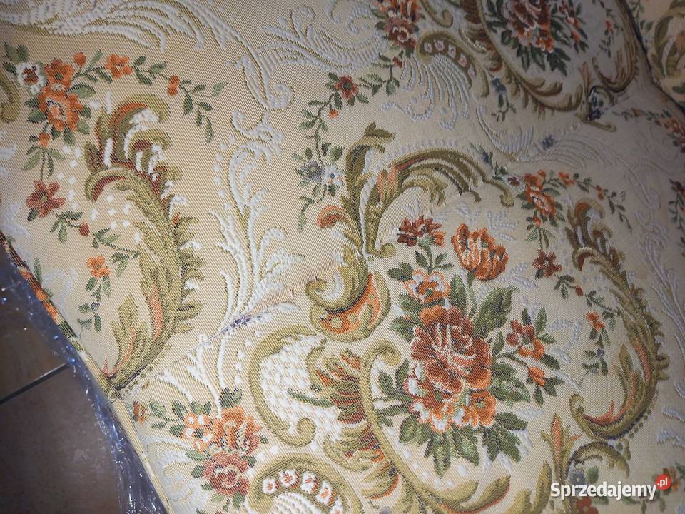 Sofa wersalka lirka wiosenne kwiaty Łóżka, wersalki i sofy Grójec