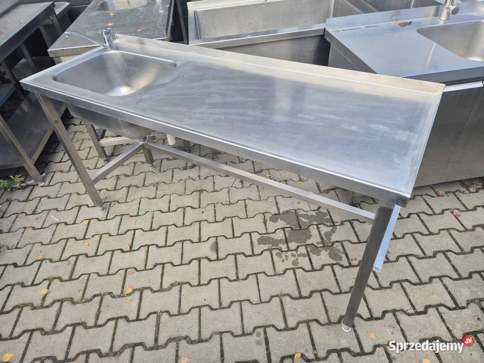 Zlew Gastronomiczny 1 Komorowy Z Blatem 1706085 wielkopolskie
