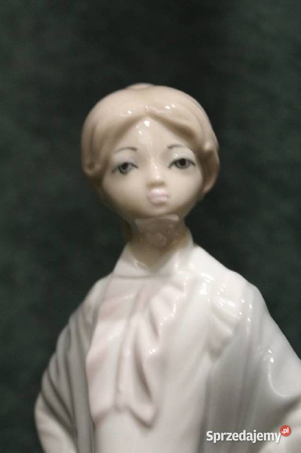 Casades figurka stojąca kobieta porcelana FiaF biały Szczecin