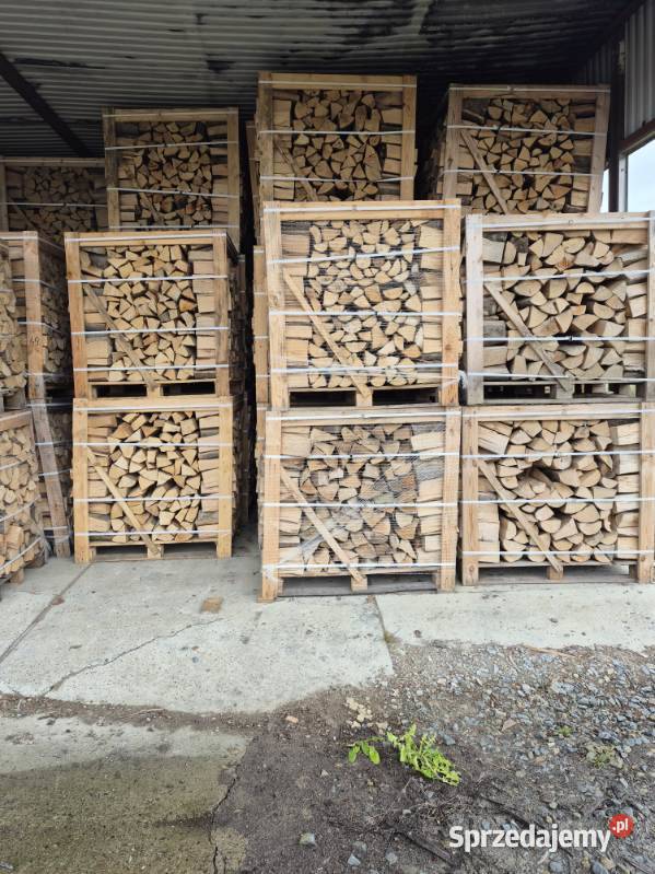 Z Dostawą Drewno kominkowe 1mp Buk suche 20 Opał Lesko