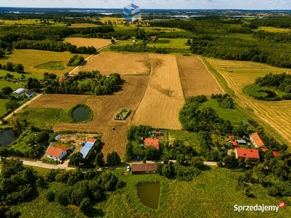 sprzedaży gruntu Huta Wielka 5142m2 warmińsko-mazurskie
