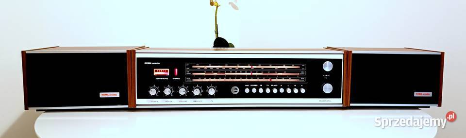Amplituner Stereo Vintage REMA Arietta 734 Audio wielkopolskie Leszno
