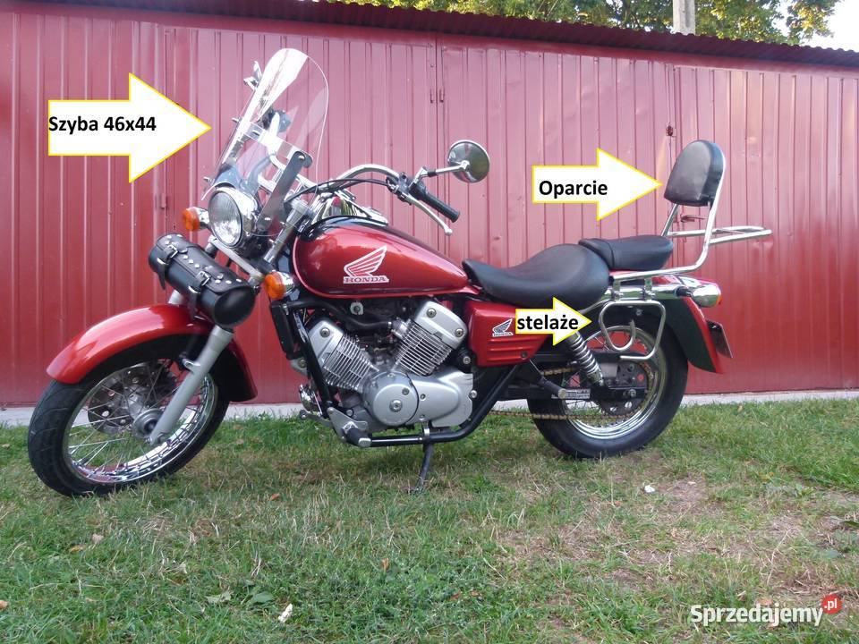 Honda shadow VT 125 szyba gmol Szyby i owiewki Partynia