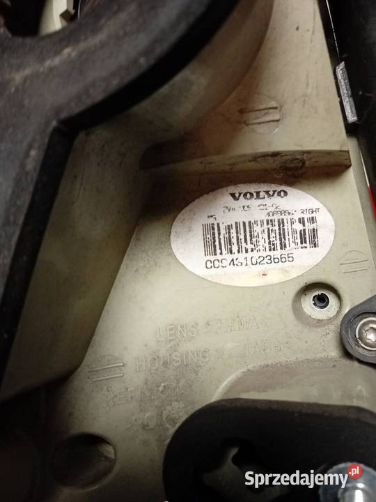 Lampa tylna prawa Volvo V70 XC70 P3 LED numer