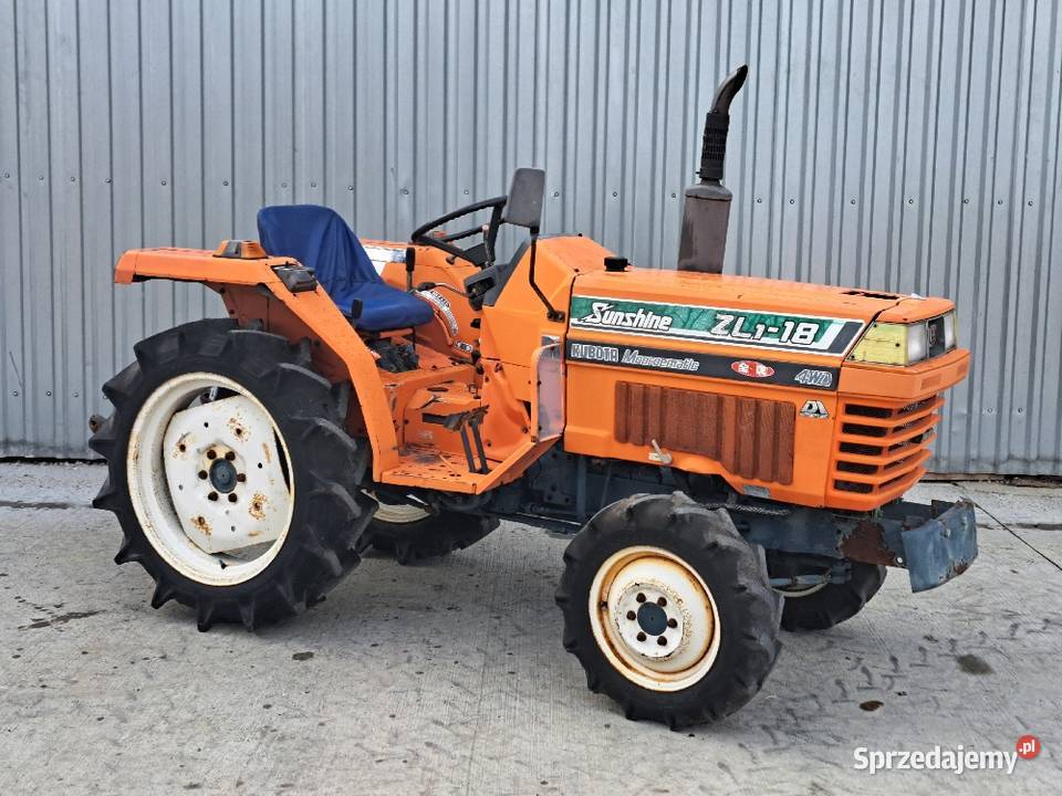 Traktorek traktor KUBOTA ZL118 18 44 dolnośląskie Małuszyn