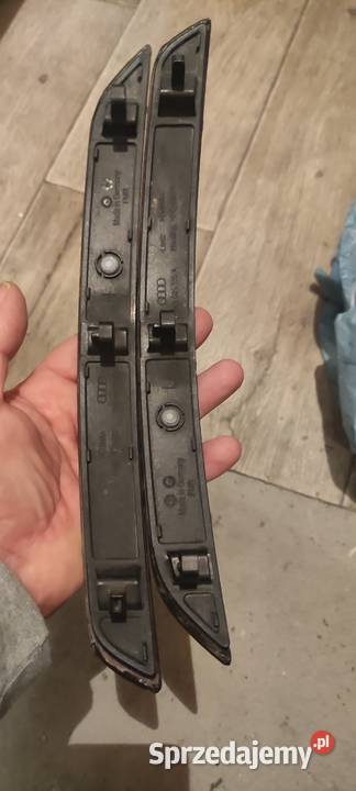 Audi A3 8V sedan odblaski w zderzak