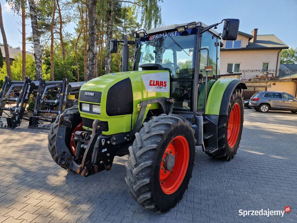Claas Ares 556 RZ Renault 610 Arion 410 MF 4255 Laskowiec