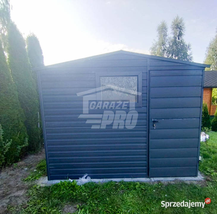 Domek Ogrodowy 35x3 Drzwi Dach dwuspadowy 11m2 Lidzbark