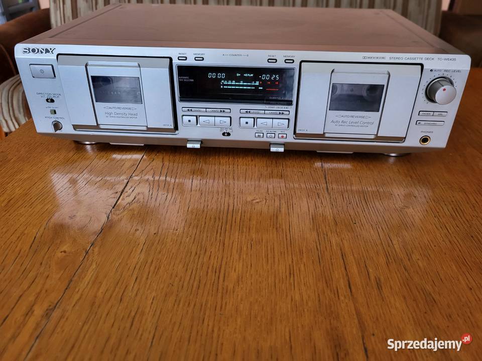 Magnetofon kasetowy Sony TCWE 435 Mikstat