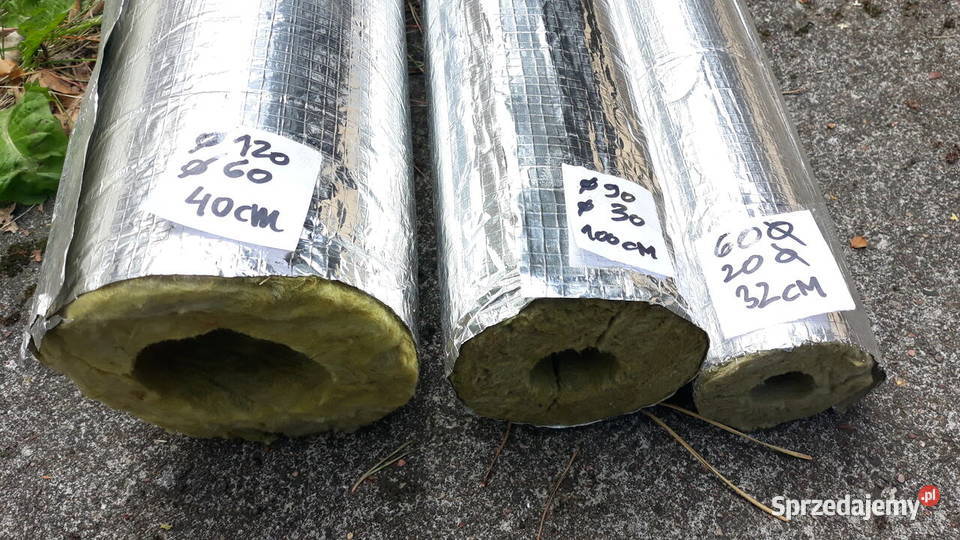 Izolacja termiczna na rury różne rozmiary Pozostałe