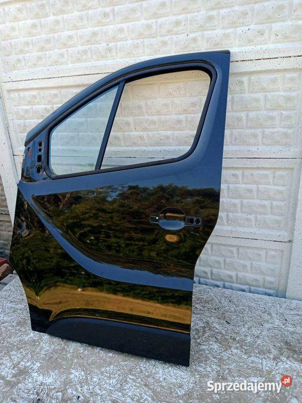 Drzwi Lewe Przód Trafic III VIVARO B CZARNE 14 Rakoniewice