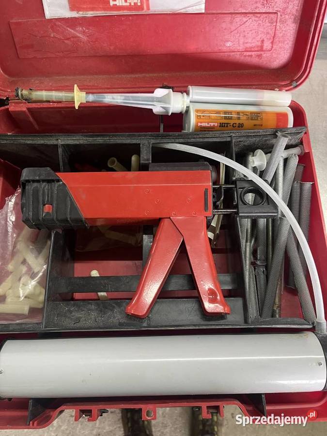 Pistolet Hilti do kleju kotew Wierzbna