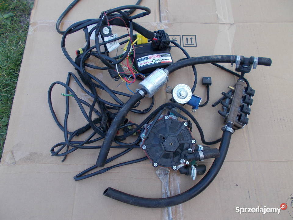 instalacja gazowa sekwencja LPG STAG 4 QBOX osobowe