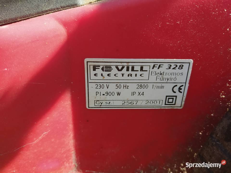 Kosiarką elektryczna z koszem lubelskie Biłgoraj