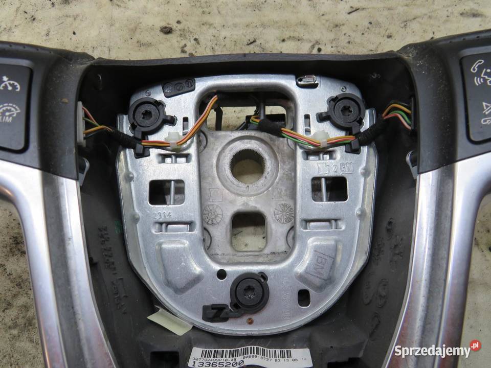 KIEROWNICA SKÓRA OPC ZAFIRA C
