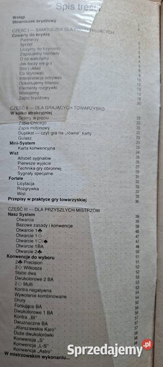 Brydż wszystkich 4 miękka małopolskie Kraków