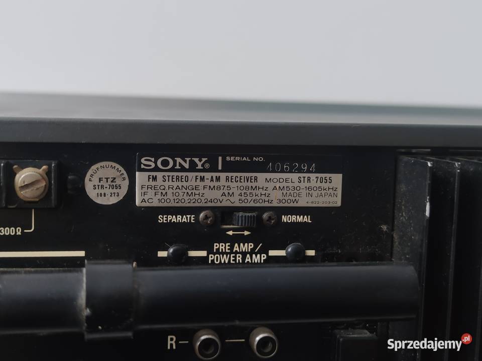 Sony STR7055 amplituner stereo seria 7XXX Elektronika Świdwin