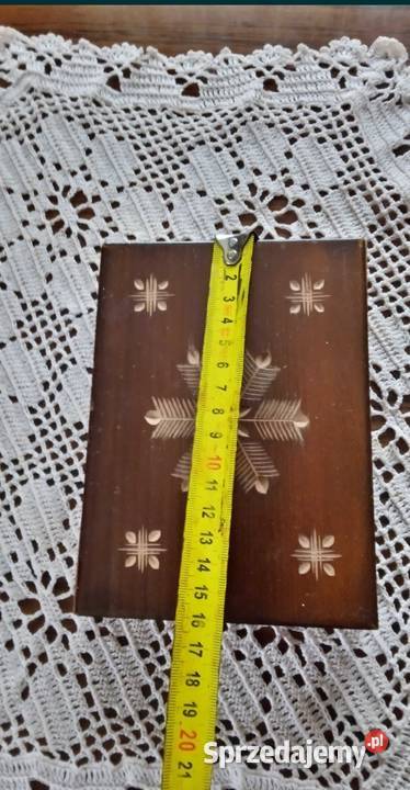 Szkatułka drewniana na biżuterię Nakło nad Notecią