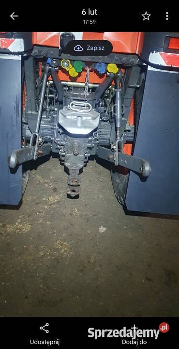 Górny zaczep transportowy kubota
