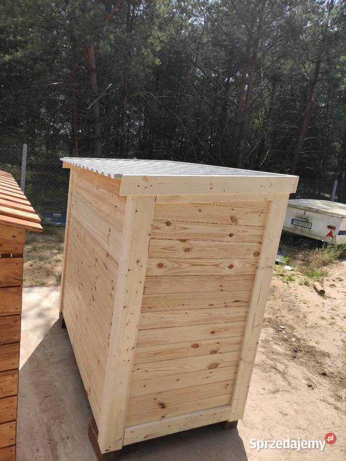 Domek ogrodowy garaż schowek