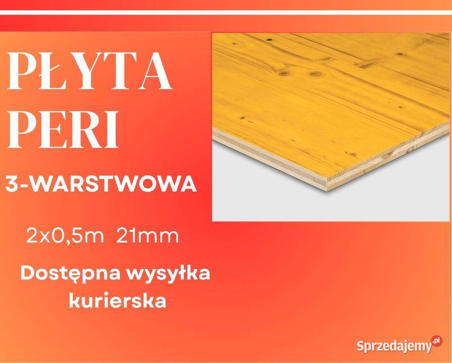 Płyty trójwarstwowe PERI sklejki płyta budowlana Wrocław sprzedam