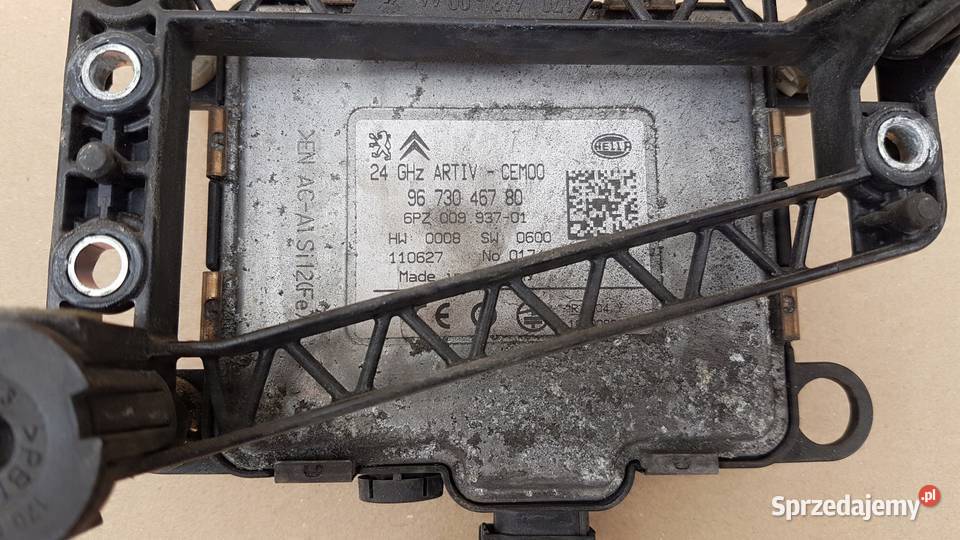 RADAR SENSOR PEUGEOT 3008 5008 9673046780 osobowe Międzychód sprzedam