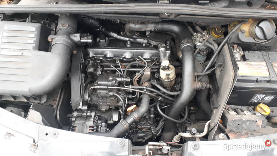 VW Sharan 19 TDI na części kupiony w Polsce Sharan Osieck