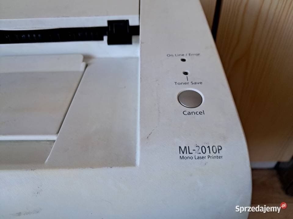 Drukarka laserowa Samsung ML 2010P USB na tonery