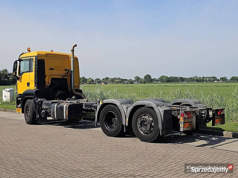 MAN 26360 TGS 6X24 MANUAL 9T FA podwozie z