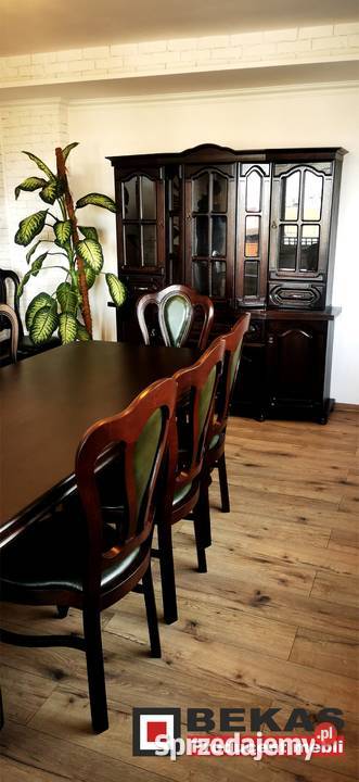 Zestaw Salon Witryna 180 Stół S23 Dąb 6 Krzeseł Katowice sprzedam