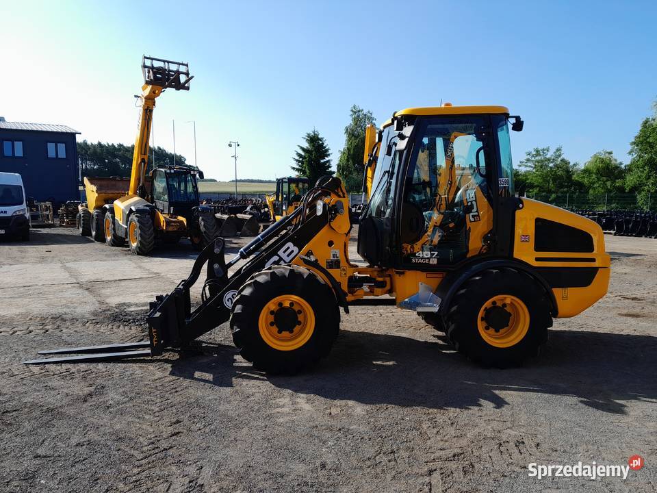JCB 407 SV AGRI 2022R 6 MTH ŁADOWARKA WEIDEMANN Krotoszyn