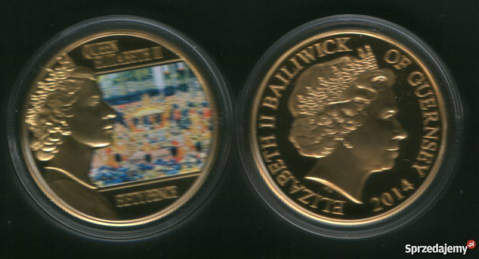 Anglia Moneta kolekcjonerska 2014 Gliwice