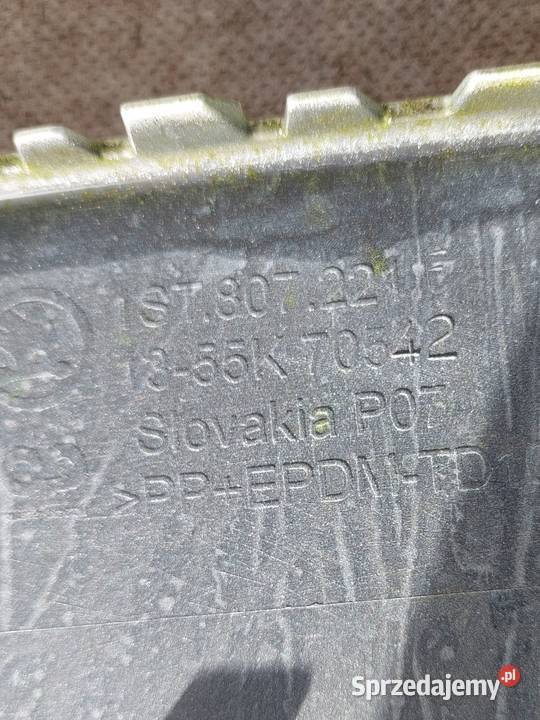 ZDERZAK PRZEDNI SKODA CITIGO 1116 1ST807221F osobowe pomorskie Wejherowo