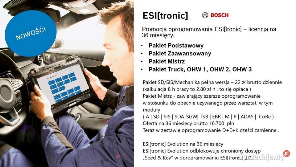 Przedłuż swoją 36miesięczną licencję ESItronic Bielsko-Biała