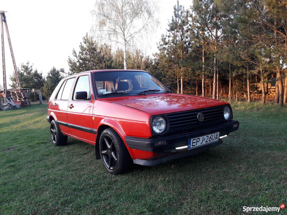 Volkswagen Golf II 16TDstan 17lat w rodzinie sprowadzony Szczerców