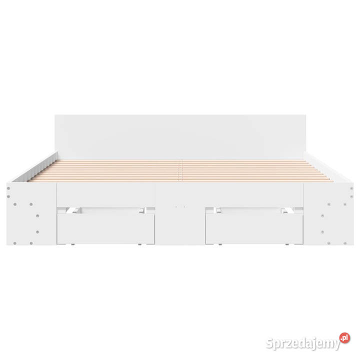 Rama łóżka z szufladami biała 160x200 WM3280734 mazowieckie