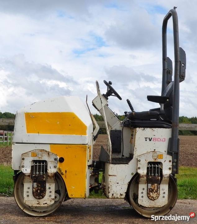 WALEC DROGOWY TEREX BENFORD TV800 2007r bomag Brzesko
