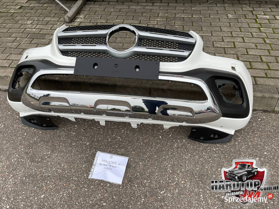 ZDERZAK Mercedes X 2018 CHROM Oryginalny 5 Pasłęk