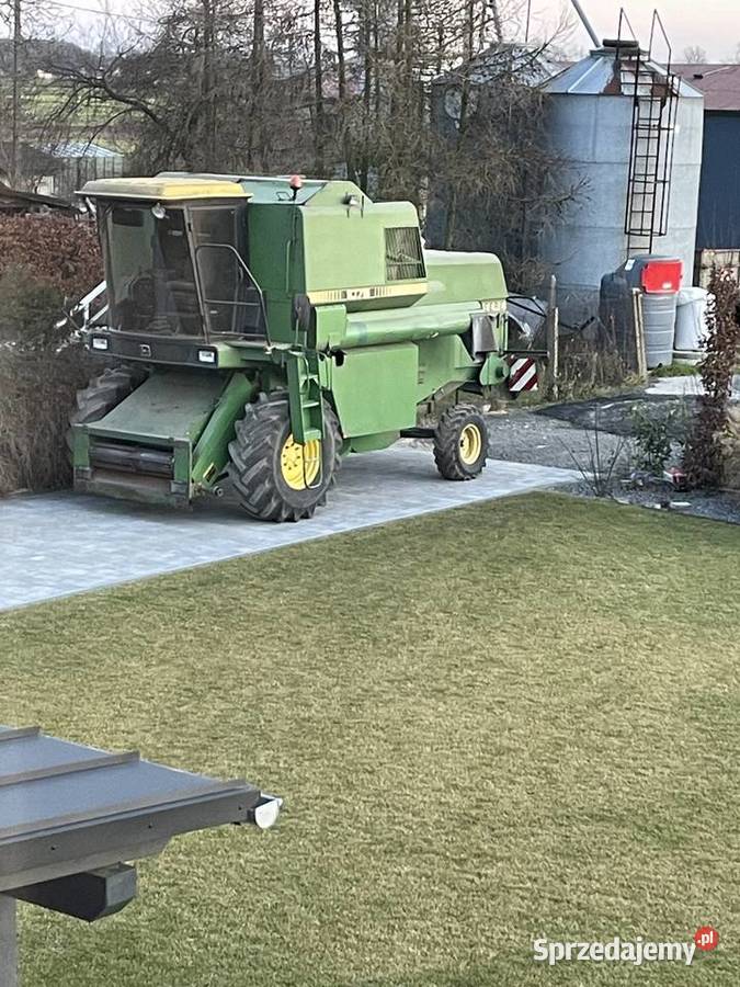 John Deere 1075 Kombajn John Deere Kombajny opolskie Strzeleczki