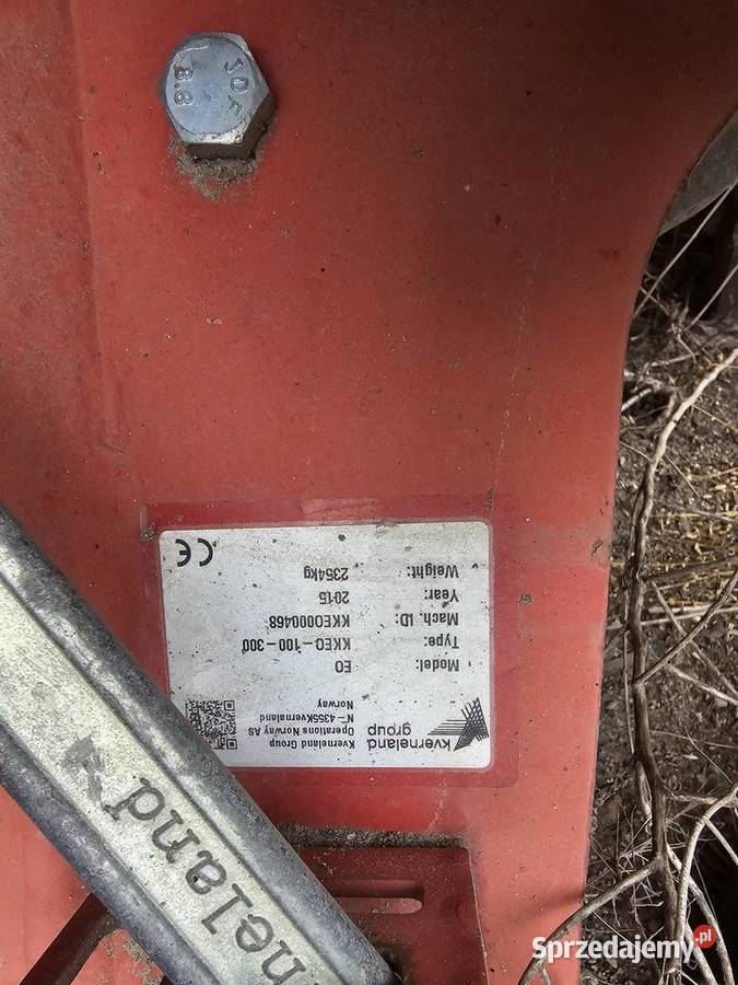 Pług do orki bezbruzdowej Kverneland Pługi Pępocin