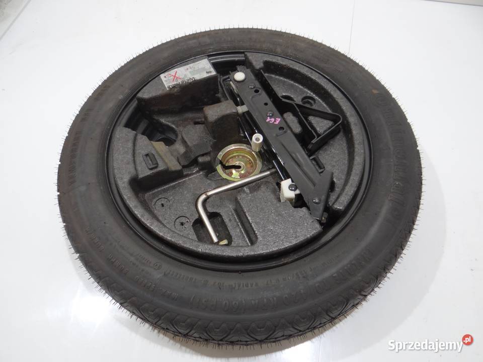 KOŁO DOJAZDOWE BMW E60 E61 ZESTAW 6758778 Strzyżewice sprzedam