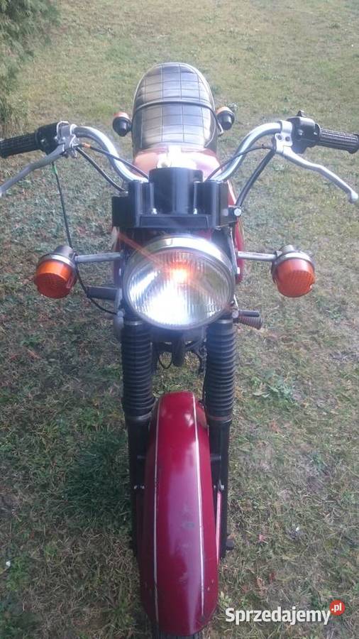 CZ 350 12V dowód plus dużo części uszkodzony Jawa Ryki