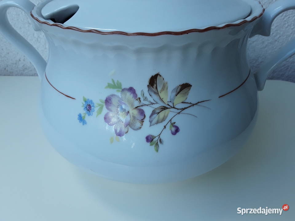 Waza porcelanowa Bogucice 2 l zdobienie w Warszawa