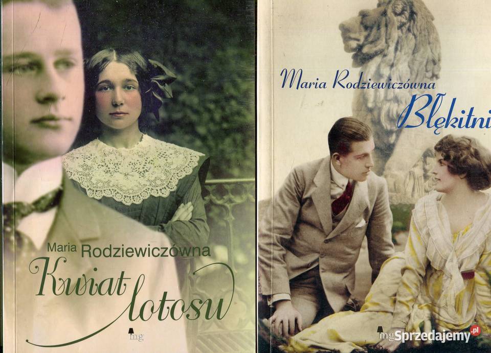 Kwiat lotosu Błękitni Maria Rodziewiczówna zachodniopomorskie Szczecin