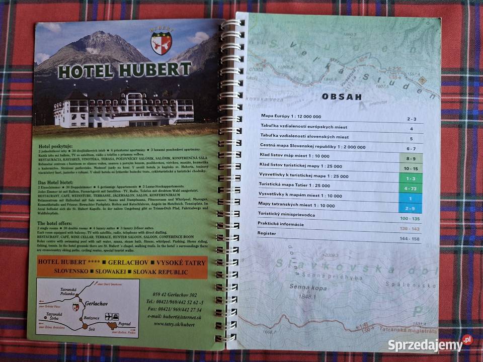 Tatry Podrobny Turisticky Atlas 125 000 Kraków sprzedam