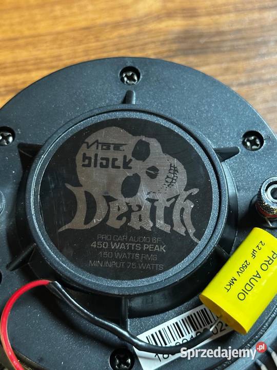 Głośniki vibe black death Głośniki kujawsko-pomorskie Toruń sprzedam