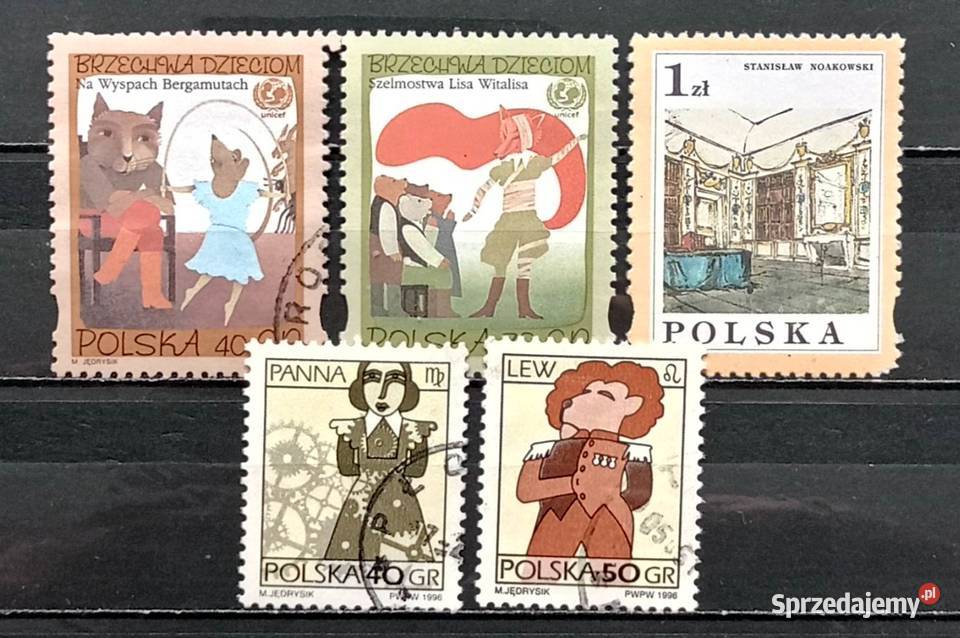 L Znaczki polskie 1996 II kwartał Filatelistyka