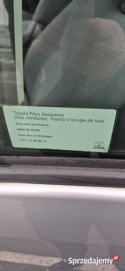 Prius 2 2008 hybryda LPG kamera cofania EV opony sprowadzony Łódź sprzedam