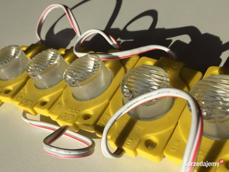 Moduł LED 15W 12V soczewkowa IP65 biała zimna mazowieckie Pomiechówek sprzedam